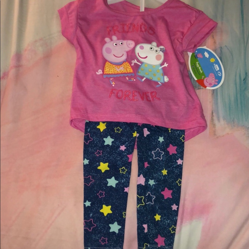 Peppa Pig 2 piece pant set